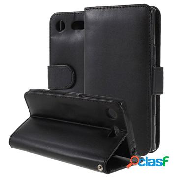 Custodia Portafoglio Premium per Sony Xperia XZ1 Compact -