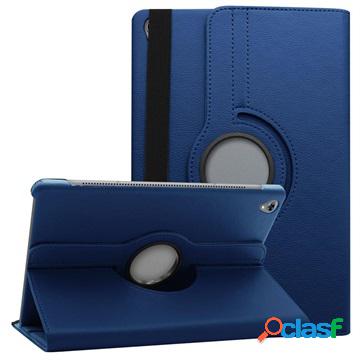 Custodia Ruotabile per Huawei MediaPad M6 10.8 - Blu Scuro
