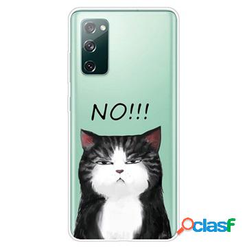 Custodia TPU IMD per Samsung Galaxy S20 FE - Motivo a Gatto