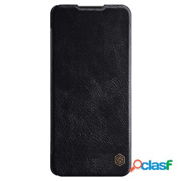 Custodia a Flip Nillkin Qin per Samsung Galaxy A42 5G - Nera