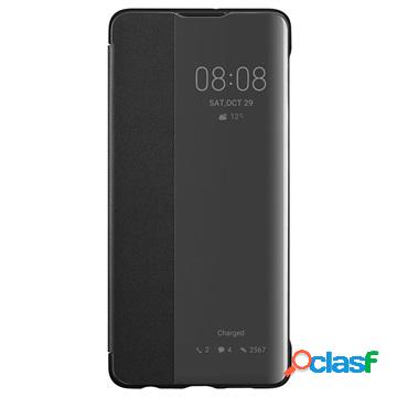 Custodia a Flip Smart View per Huawei P30 51992860 - Nera