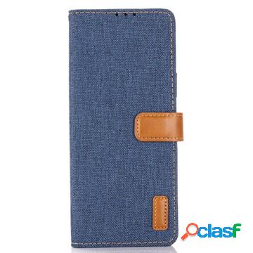 Custodia a Portafoglio Jeans Series per Sony Xperia 1 III -