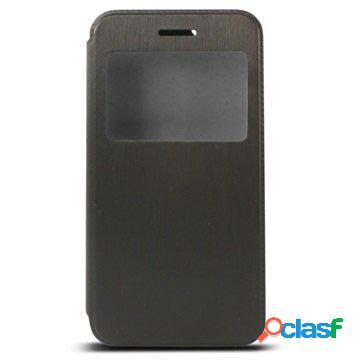 Custodia a Portafoglio Ksix Window Standing per iPhone 6