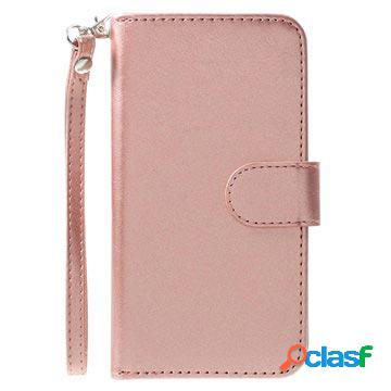 Custodia a Portafoglio Rimovibile 2 in 1 per iPhone X /