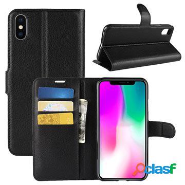 Custodia a Portafoglio con Chiusura Magnetica per iPhone XR