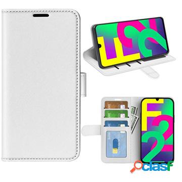 Custodia a Portafoglio per Samsung Galaxy F22 con Chiusura