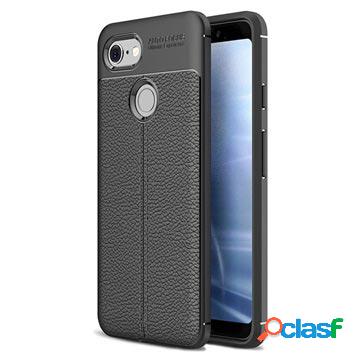 Custodia in TPU Slim-Fit Premium per Google Pixel 3 - Nera