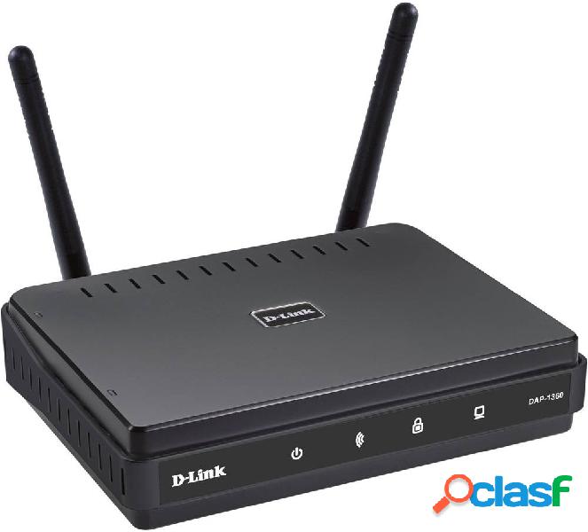 D-Link Ripetitore WLAN 300 MBit/s 2.4 GHz