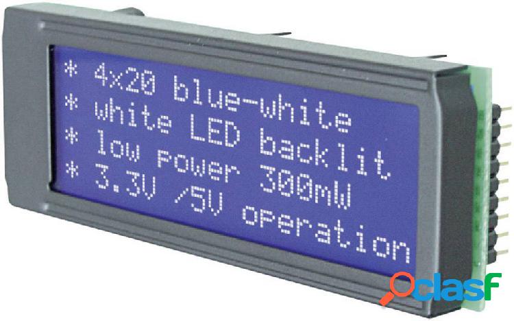 DISPLAY VISIONS Modulo LED Bianco Blu (L x A x P) 75 x 26.8