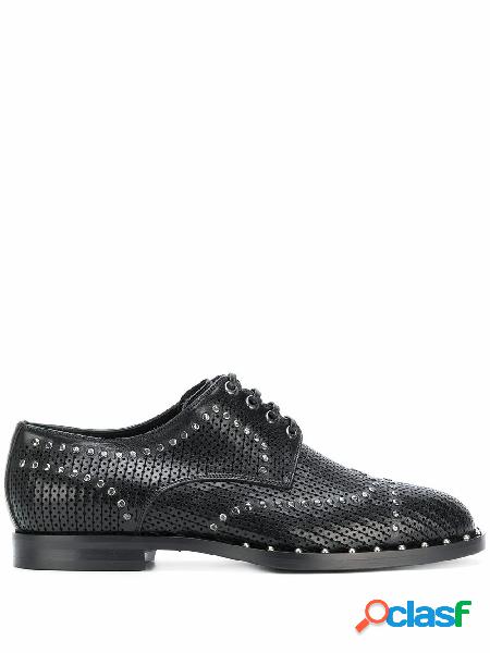 DOLCE E GABBANA STRINGATE UOMO A10275A160380999 PELLE NERO