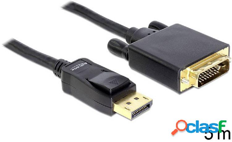 Delock DisplayPort / DVI Cavo adattatore Spina DisplayPort,