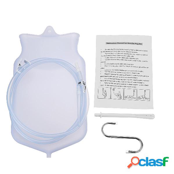 Detox Enema Borsa Colon Cleaning Silicone Hose Douche Borsa