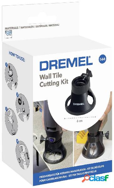 Dremel 26150566JB Fräsvorsatz 566 Lama per fughe 1 pz.