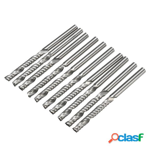 Drillpro DB-M7 10Pz 1/8 di pollice Gambo 1 Scanalatura a