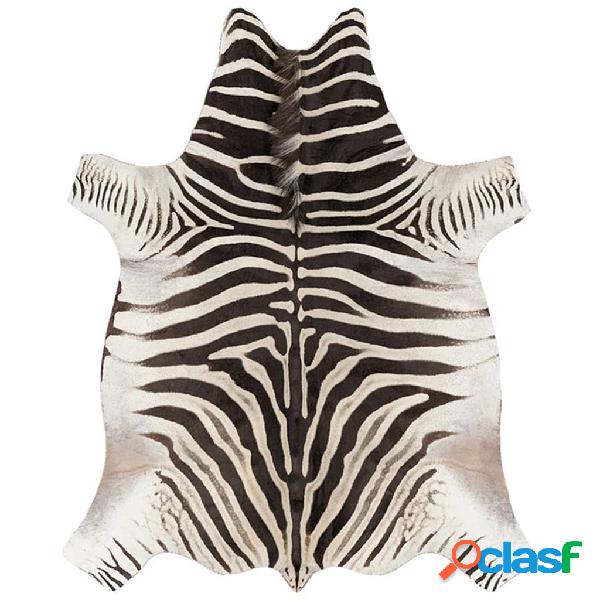 Dutch Lifestyle Tappeto Glasgow Zebra 190x155 cm Nero e