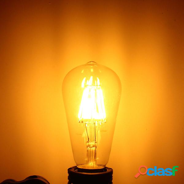 E27 st58 8W caldo pannocchia bianco LED filamento retrò