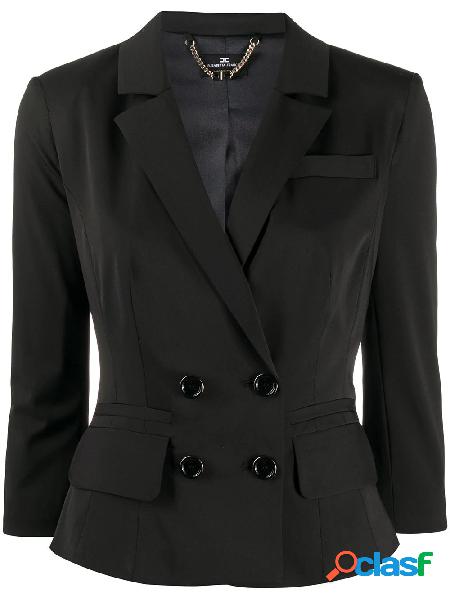 ELISABETTA FRANCHI BLAZER DONNA GI92801E2110 POLIESTERE NERO