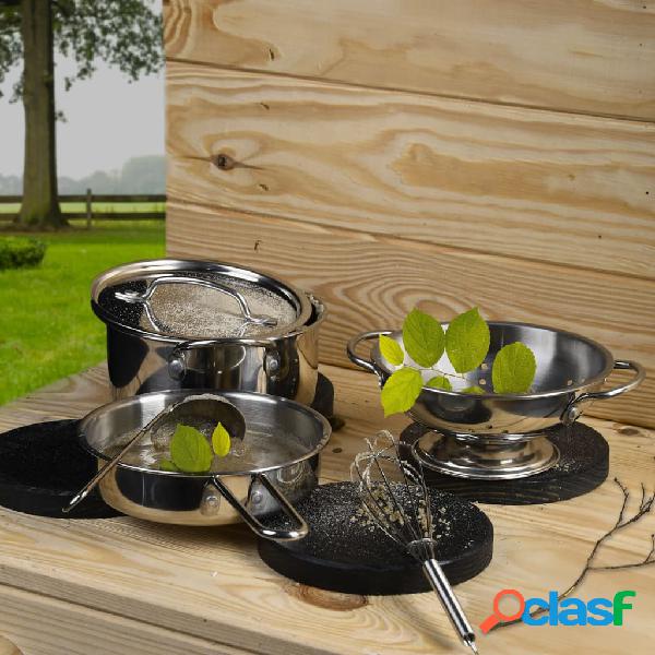 Esschert Design Set Attrezzi per Cucina di Fango 6 pz in