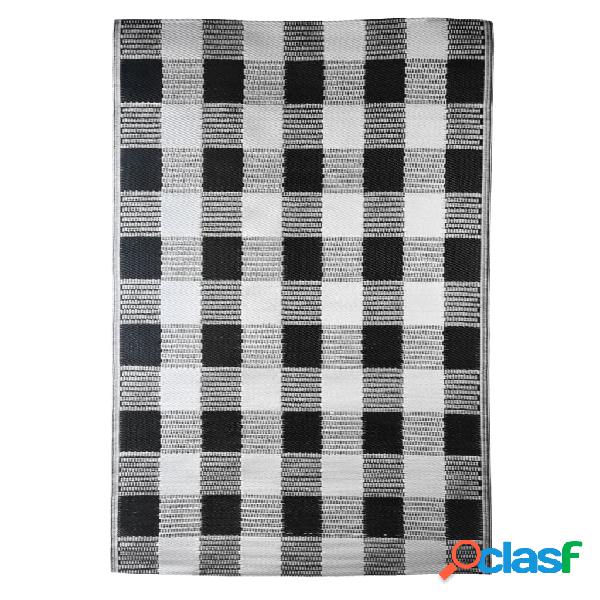 Esschert Design Tappeto da Esterno con Motivo a Scacchi S