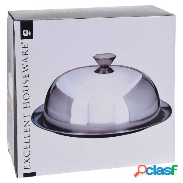 Excellent Houseware Piatto da Portata con Campana Cloche