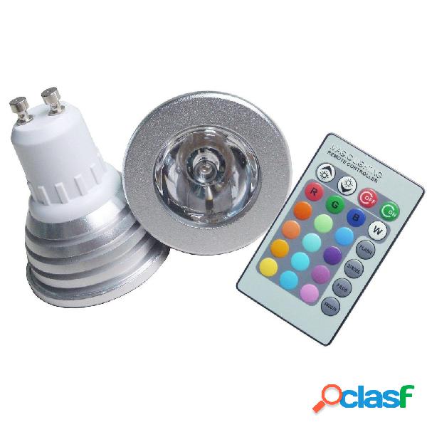 FARETTO LED LUCE RGB PROGRAMMABILE MULTICOLOR E27 GU10 E14