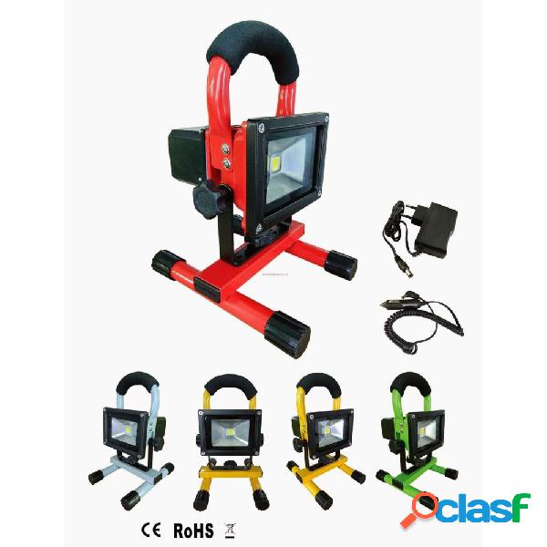FARO RICARICABILE FARETTO IMPERMEABILE LED LUCE BIANCA