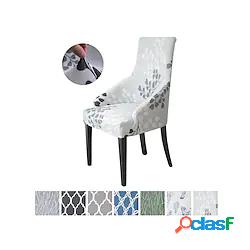 Fodera per sedia con schienale elasticizzato, fodera