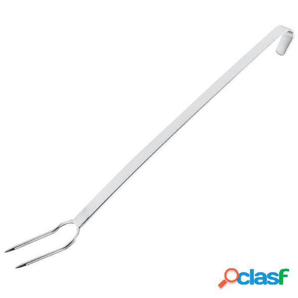 Forchettone 2 Denti Unipezzo Cm 100 Inox, peso 0,74 kg