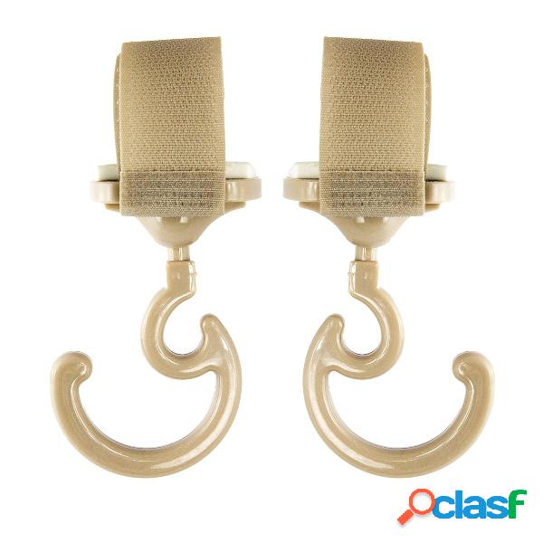 Ganci Universali Stroller Magic Hook Solid Beige 10X6X3 Cm