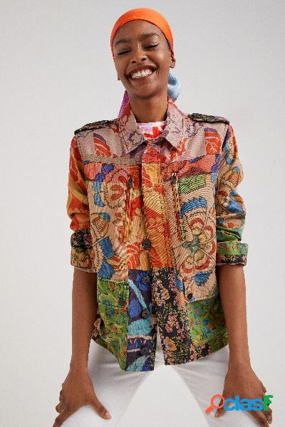 Giacca patch tropicale M. Christian Lacroix