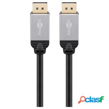 Goobay DisplayPort to DisplayPort Cable - 5m - Grey