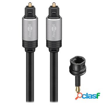 Goobay Plus Toslink Optical Audio Cable (S/PDIF) - 1.5m