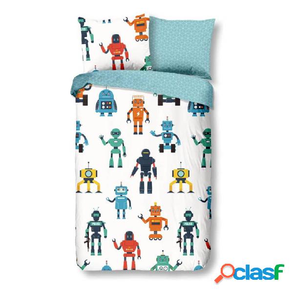 Good Morning Copripiumino per Bambini Robots 140x200/220 cm