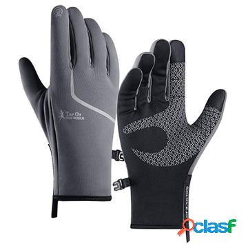 Guanti Invernali per Touchscreen Golovejoy DB38 - M - Grigio