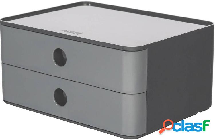 HAN Cassettiera SMART-BOX ALLISON 1120-19 Grigio, Nero,