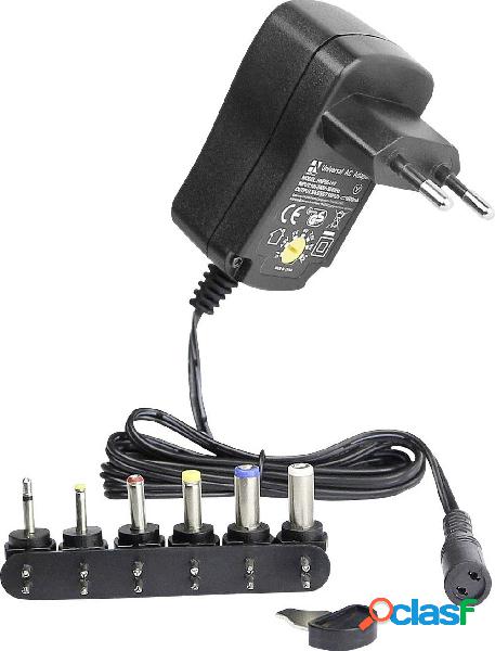 HN Power HNP06-UNI Alimentatore a spina regolabile 3 V, 4.5