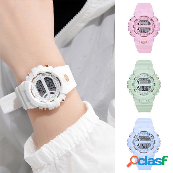 HONHX 592 Fashion Casual Time Week Display Silicone