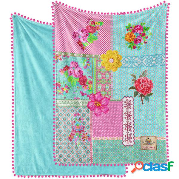 Happiness Plaid PARADISE 150x200 cm in Polyvelvet