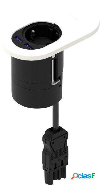 IB Connect 60203001/1 1 pezzo Presa da incasso con uscita di
