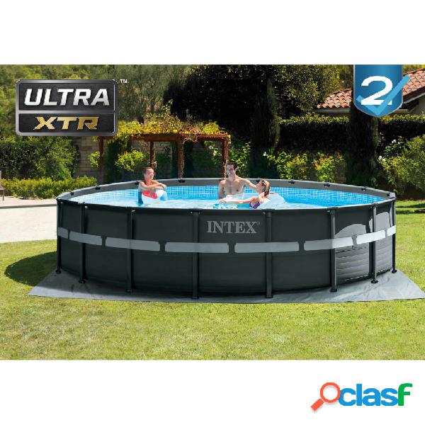 INTEX Piscina Ultra XTR 549x132 cm con Pompa Filtro a Sabbia
