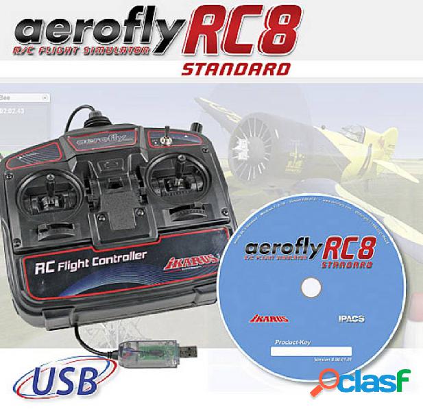 Ikarus Aerofly RC8 Simulatore di volo per modellismo incl.