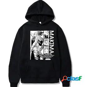 Inspired by Chainsaw Man Makima Power Polyster Anime Cartoon