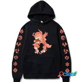 Inspired by Genshin Impact Klee Ganyu Venti 100% Polyester