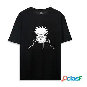 Inspired by Naruto Cosplay Akatsuki Pain T-shirt Anime Pure