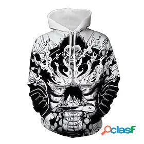 Inspired by One Piece Cosplay Hoodie Terylene Character