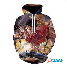 Inspired by One Piece Cosplay Terylene Hoodie Basic