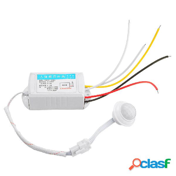 Interruttore sensore di movimento PIR a infrarossi AC220V