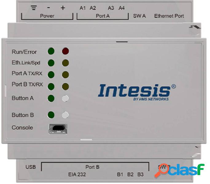 Intesis INKNXMBM2500000 Modbus/KNX Gateway RS-485, RJ-45,