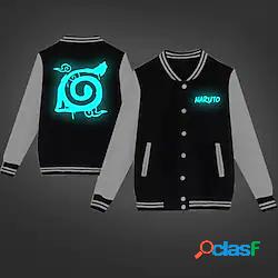 Ispirato da Naruto Naruto Uzumaki Giacca college Misto