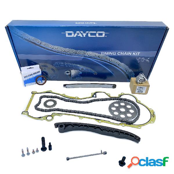 KIT DISTRIBUZIONE CATENA RINFORZATO DAYCO 10 PEZZI FIAT 1.3